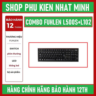 Bàn phím fuhlen L500S - Bàn phím văn phòng phím chơi game giá rẻ bảo hành 12 tháng
