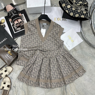 [CÓ SẴN] Set Váy Cổ Tim Đì O Kiều Trang Basic Hot Hit