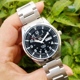 Đồng hồ cơ automatic SEIKO dây thép đúc máy Nhật