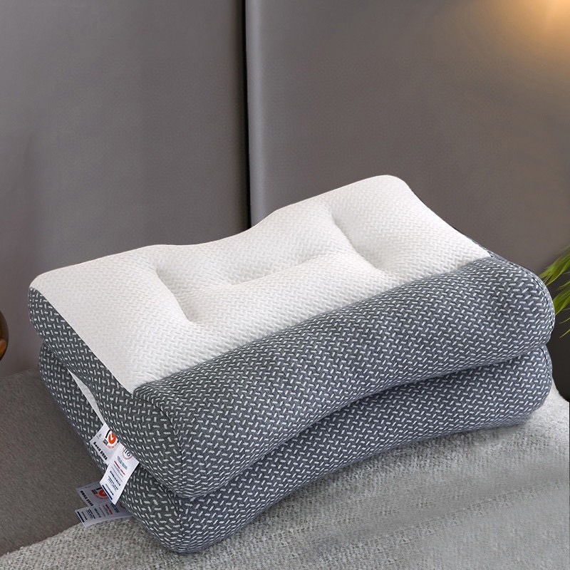 Gối Massage Chống Đau Mỏi Cổ Vai Gáy, Gối Massage Hàng Nhập Khẩu Kích Thước 48x74cm - Ruột Gối Cao C