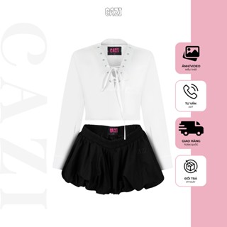 Cazi Squash Sooc - quần bồng cạp chéo