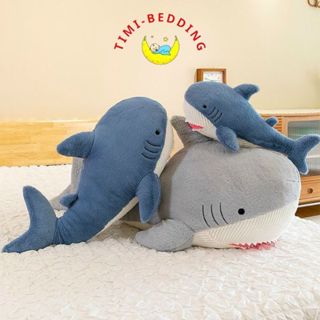 Gấu bông cá mập, cá heo siêu cute, đáng yêu cho bé kích thước 90cm, 110cm và 150cm - Timibedding
