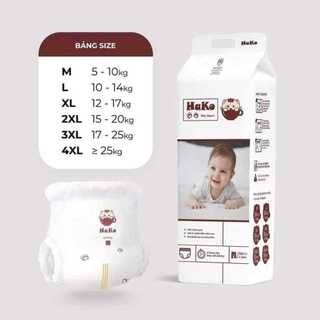 tã bỉm quần Hako cho bé đủ size