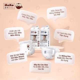 tã bỉm quần Hako cho bé đủ size