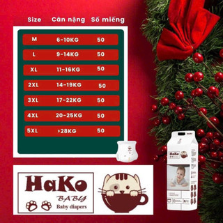tã bỉm quần Hako cho bé đủ size
