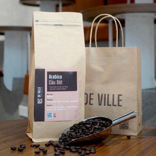 [Hỏa Tốc6] Cà Phê Arabica Cầu Đất (100% Arabica Catimor) - Cà Phê Rang Xay Nguyên Chất - DeVille Cafe Roastery