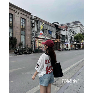 Áo Phông Bóng Chày Số 80 Hot Hit