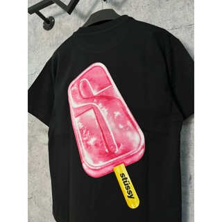 Áo Thun STÜSSY POPSICLE TEE - BLACK - WHITE