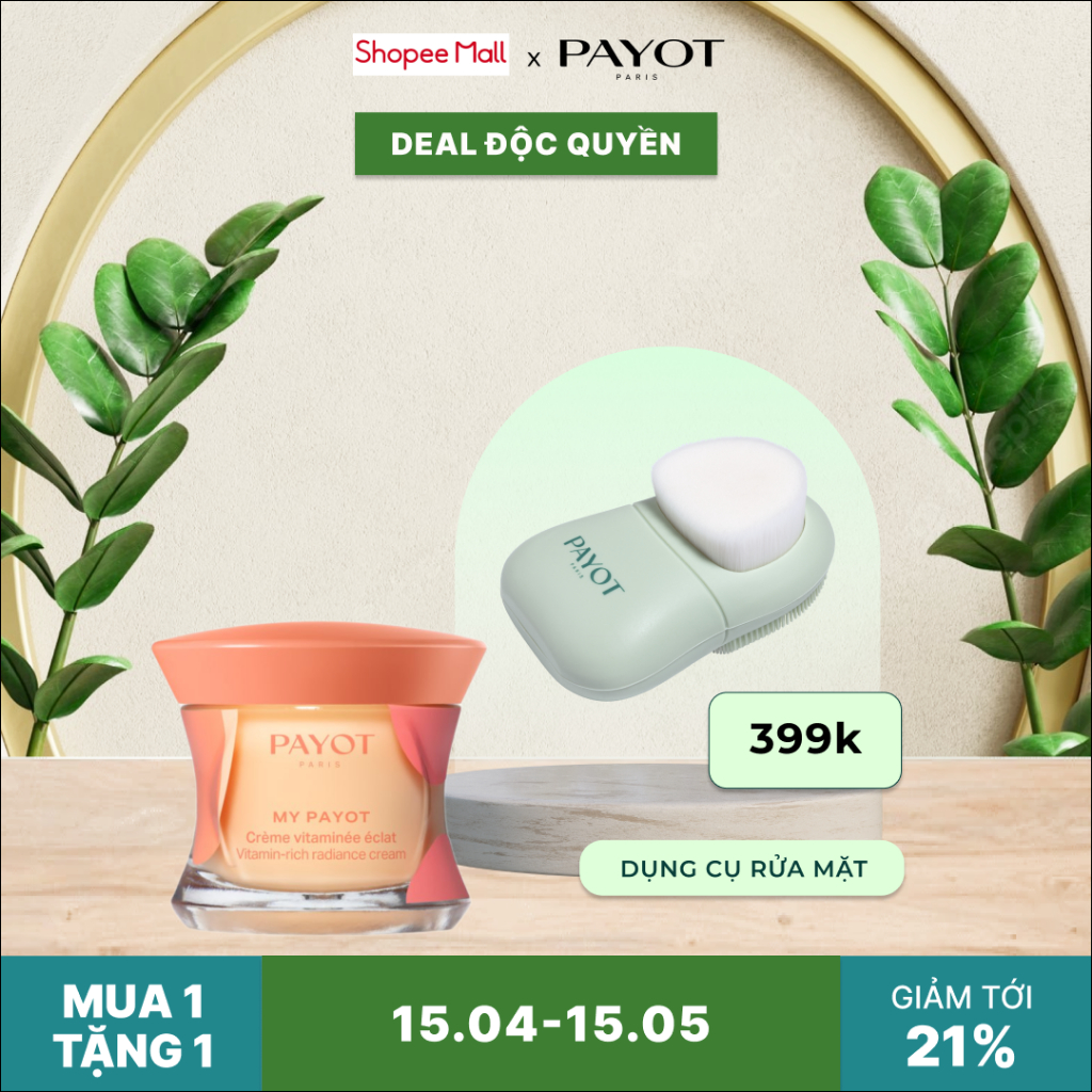 Kem dưỡng làm sáng cho da rạng rỡ My Payot Vitamin-rich radiance cream 50ml