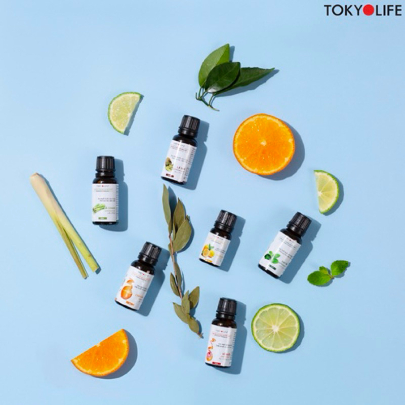 TOKYOLIFE CHÍNH HÃNG - Tinh Dầu các mùi khử mùi, xông phòng, đuổi muỗi côn trùng. Túi Thơm Cà Phê TO