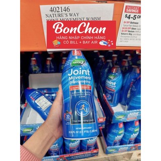Nước uống bổ xương khớp Joint Movement Glucosamine 1000ml- hỗ trợ xương khớp Nature’s Way Mỹ