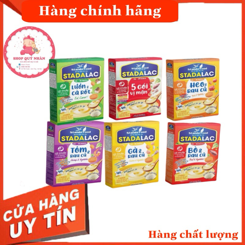 Bột ăn dặm cho bé từ 4 tháng đủ vị ( mặn , ngọt) giúp bé ăn ngon , tăng đề kháng 250g