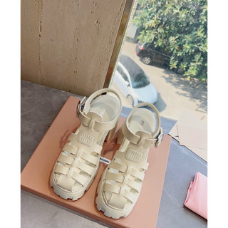 Guốc #Miumiu 7p da lì siêu hot hàng qc fullbox