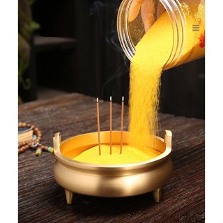 1 Bịch Cát Vàng Lư Hương Thờ - CÁT KIM SA đặt bát hương - Cát, tro bỏ lư hương Khổng Minh Sa