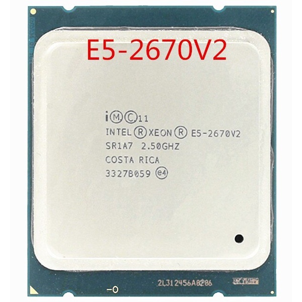 Sẵn hàng - Mua ngay  - Xeon E5 2670v2 10 Nhân 20 Luồng Socket 2011 - X79 -  Khỏe hơn I5 2400,I5 4570,I7 2600