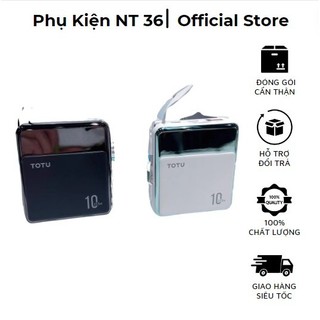 Sạc dự phòng Totu PB4L 10000Mah sạc nhanh PD22.5W tích hợp dây IP/TypeC chính hãng HTH TECHNOLOGICAL