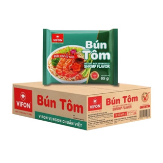 Thùng 30 gói bún tôm Vifon - 65gr/gói