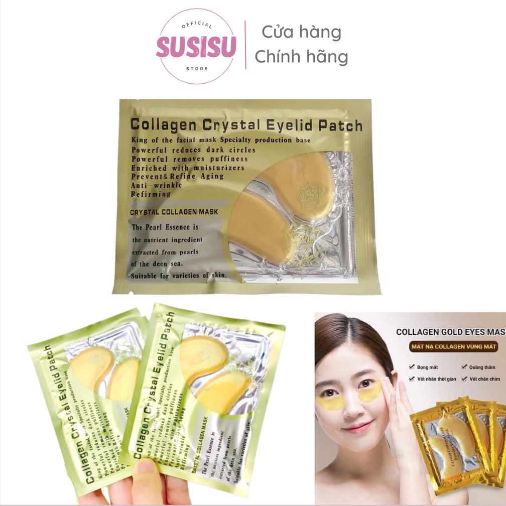 Mặt nạ dưỡng mắt Collagen Crystal Eyelid Patch 6g