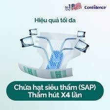 TÃ DÁN NGƯỜI LỚN CONFIDENCE M20/L20 (tặng 3 miếng)
