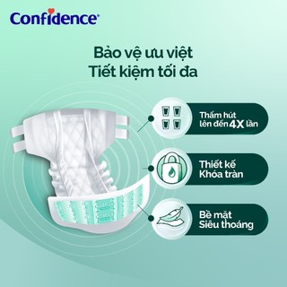 TÃ DÁN NGƯỜI LỚN CONFIDENCE M20/L20 (tặng 3 miếng)