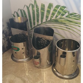 Ống Đựng Muỗng, Đũa INOX Cao Cấp,Ống Tròn Một Ngăn Và Hai Ngăn Dễ Sử Dụng.