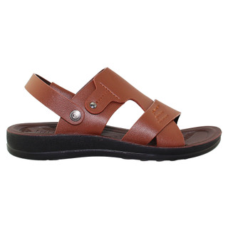 Sandal đế bằng nam Bita's SUM.118 (Vàng bò + Đen + Nâu)