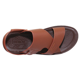 Sandal đế bằng nam Bita's SUM.118 (Vàng bò + Đen + Nâu)