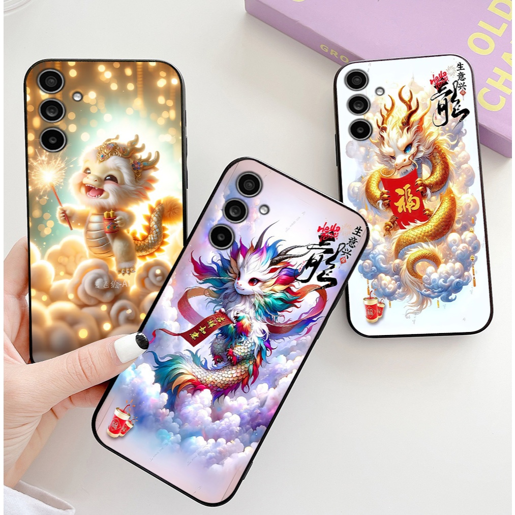ốp lưng Samsung a54 5g / ss a14 5g / m14 5g / ss a34 5g / m54 5g in hình rồng con cute