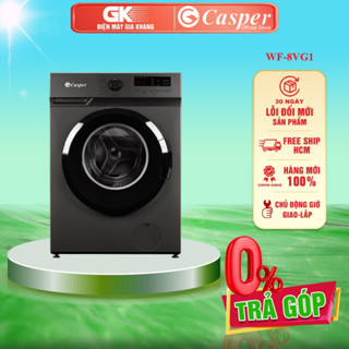 WF-8VG1 - Máy Giặt Casper Inverter 8Kg WF-8VG1 - Bảo Hành Chính Hãng - GIAO HÀNG TOÀN QUỐC