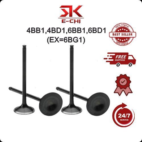 Nấm XUPAP  4BB1,4BD1 6BB1,6BD1 (EX=6BG1) chính hãng ISUZU HÚT XÃ dành cho cơ khí tiện - ECHI