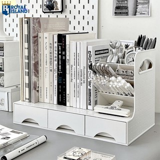 Tủ Đựng Đồ Đa Năng 2 Tầng Để Bàn - Kệ Đựng Sách, Bút, Đồ Dùng Học Tập Decor Bàn Học, Bàn Làm Việc Có Ngăn Kéo Tiện Dụng