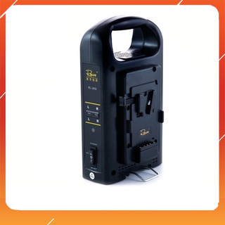 Sạc đôi rolux rl-2ks v-mount dual battery charger