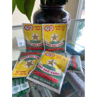 Cao sao vàng (chính hãng) Công ty cổ phần dược phẩm TW3 - 3g