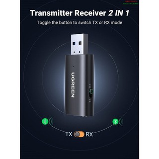 Bộ nhận, phát tín hiệu âm thanh qua Bluetooth 5.1 Ugreen 60300 cao cấp (Tranmitter/Receiver)