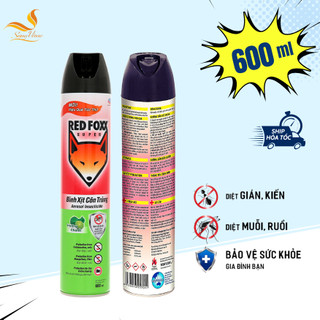 Bình xịt côn trùng Red Foxx Super hương chanh 600ml