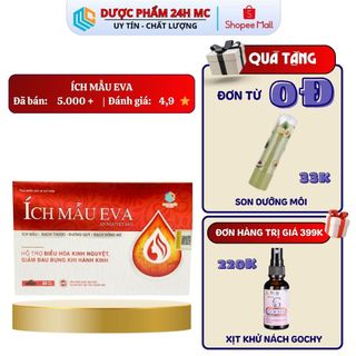 Cao Ích Mẫu Eva thảo dược giúp điều hòa kinh nguyệt, giảm đau bụng kinh - 30 viên { ích mẫu Eva }