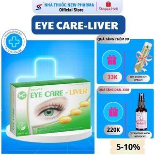 Ocuvite Eye Care - Liver Viên Uống Sáng Mắt Cao Việt Quất, DHA, Dầu Gấc - 30 viên
