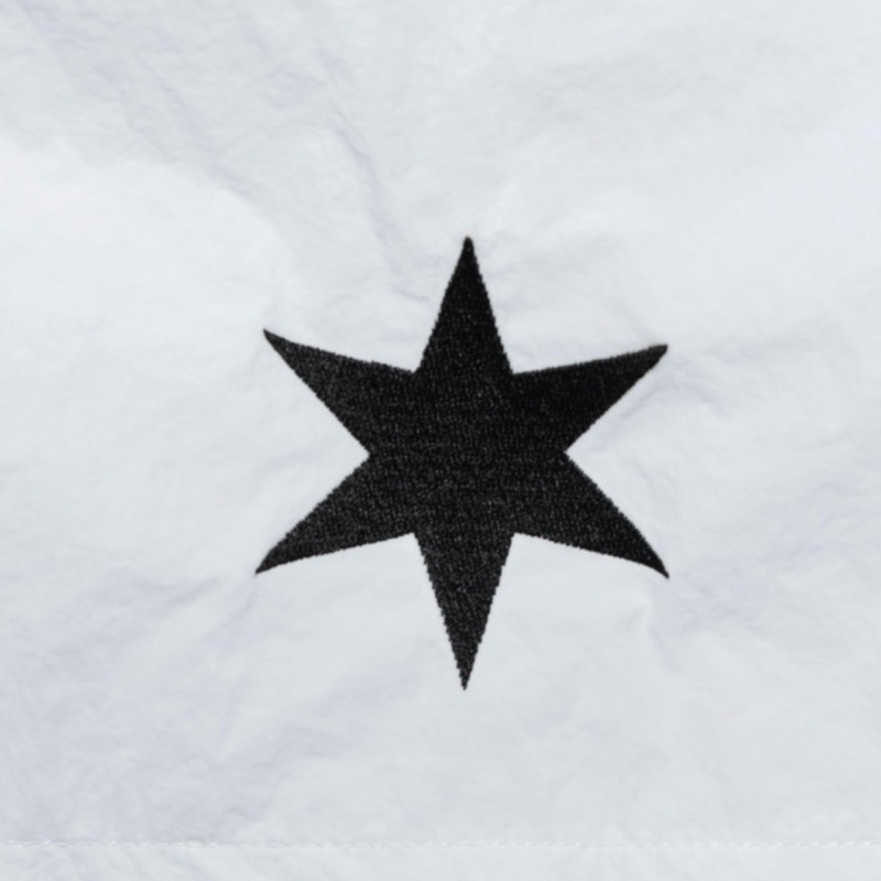 Quần short gió OTO STUDIO in logo basic big size streetwear dáng rộng lưng chun dây rút phong cách thời trang hè | BigBuy360 - bigbuy360.vn