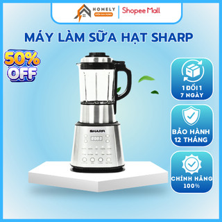 Máy Làm Sữa Hạt Xay Nấu Đa Năng SHARP SH-886 Bảo Hành 12 Tháng, Tặng Kèm Công Thức Làm Sữa Hạt