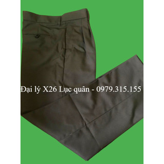 Quần dạ màu cỏ úa loại đẹp Size 3-8