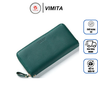 Ví nữ dài cầm tay chính hãng  𝐅𝐎𝐑𝐄𝐕𝐄𝐑 𝐘𝐎𝐔𝐍𝐆 thời trang đựng tiền điện thoại da cao cấp nhiều ngăn tiện dụng FY54-VIMITA