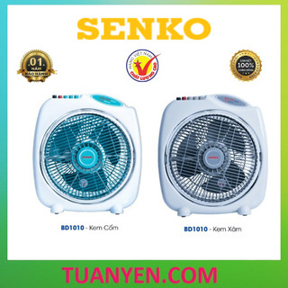 (Shopee Video) [Hỏa Tốc] Quạt bàn Senko BD1010 công suất 40W ngã quạt tự tắt - Hàng chính hãng - Bảo Hành 12 Tháng