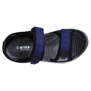 Sandal đế bằng bé trai Bita's SEN.78 (Navy + Đen + Xám)