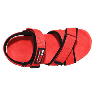 Sandal đế bằng bé gái Bita's SOB.295 (Đỏ + Đen)