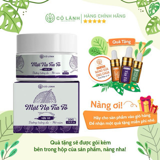 Mặt nạ tía tô dưỡng trắng da mờ thâm nám, tàn nhang Cỏ Lành