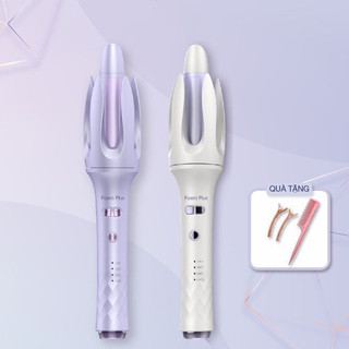 Máy Uốn Tóc Xoăn Tự Động FAERS Xoay 360 Làm Xoăn Tạo Kiểu Tóc Vỏ Gốm Sứ Bảo Vệ Tóc Khỏi Hư Tổn