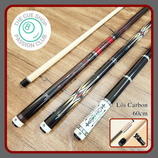 Cơ bida Omin XF-A-2 Series lõi Carbon 60cm xuyên tâm, tặng kèm đầy đủ phụ kiện.