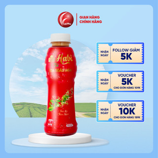 Trà Thảo Mộc Kim Ngân Hoa Habi Chai 450ml - Lốc 6 Chai