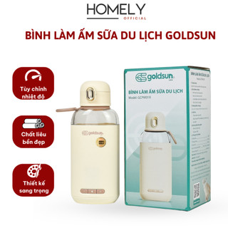 Bình đun sữa du lịch GOLDSUN CARE GCPW01OR Hâm nóng nước linh hoạt,tuỳ chỉnh nhiệt độ
