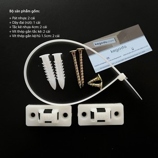  Bộ Pát Nhựa Chống Lật, Chống Ngã Tủ KEGODA Safety Joy (Kèm Phụ Kiện)